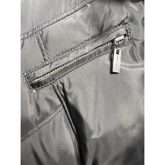 Cole Haan Hooded Down Puffer Coat women's Small - Picture 6 of 6